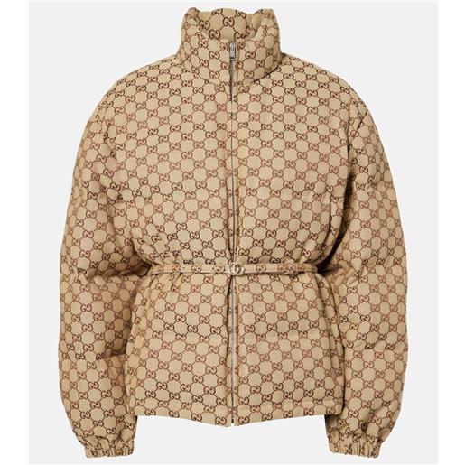 Gucci piumino gg canvas