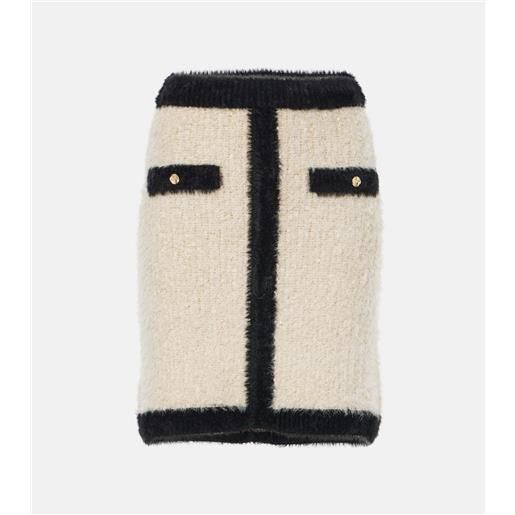 Nina Ricci minigonna in tweed