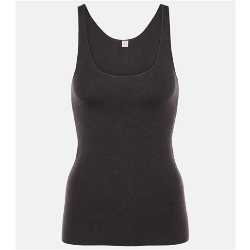 Toteme tank top in misto lana