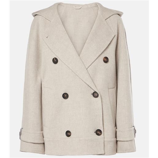 Brunello Cucinelli giacca in lana e cashmere