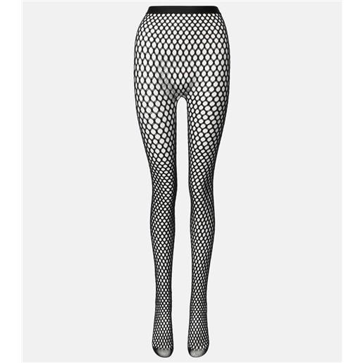 Wardrobe.NYC x rhw - collant web in misto lana