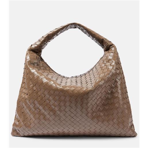 Bottega Veneta borsa a spalla hop large in pelle
