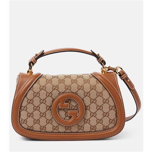 Gucci borsa Gucci blondie small in canvas gg