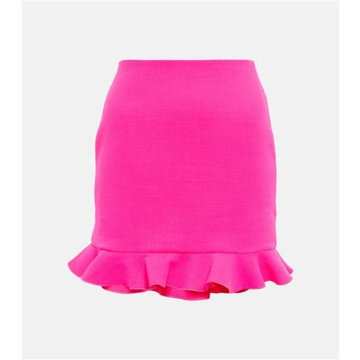 David Koma minigonna in misto lana