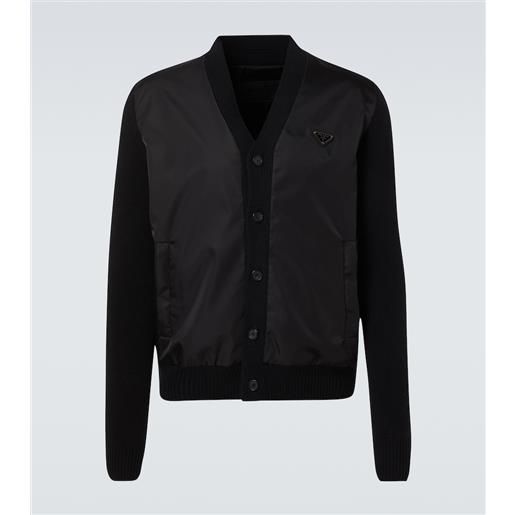 Prada cardigan in lana e cashmere