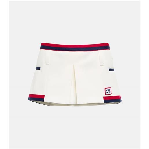 Miu Miu minigonna a vita bassa