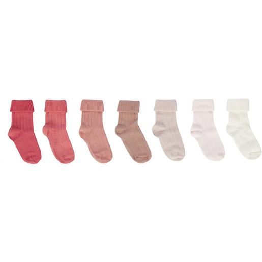 Bonpoint baby - set di 7 calzini in misto cotone