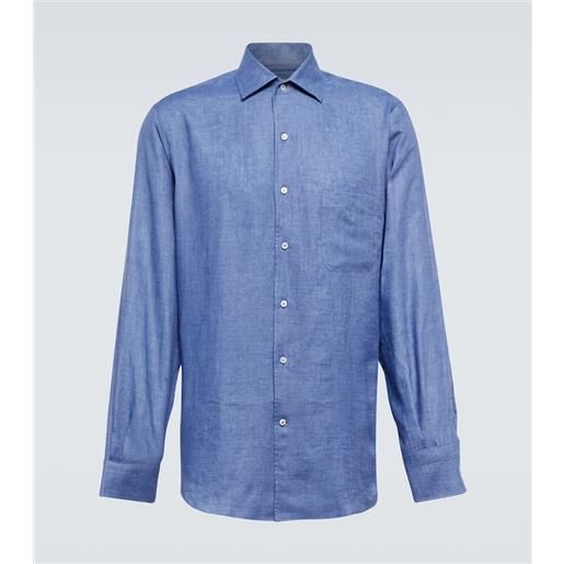 Loro Piana camicia andrã© in lino