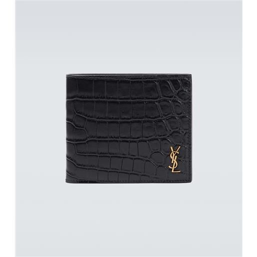 Saint Laurent portafoglio east/west in pelle