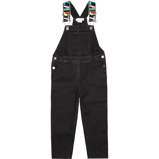 Stella McCartney Kids salopette in misto cotone con logo