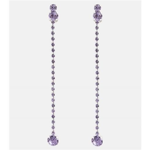 Magda Butrym orecchini pendenti con cristalli