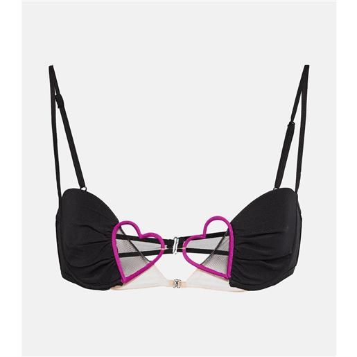 Nensi Dojaka bralette con decorazioni