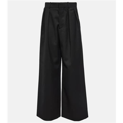 Wardrobe.NYC pantaloni in lana vergine a vita bassa