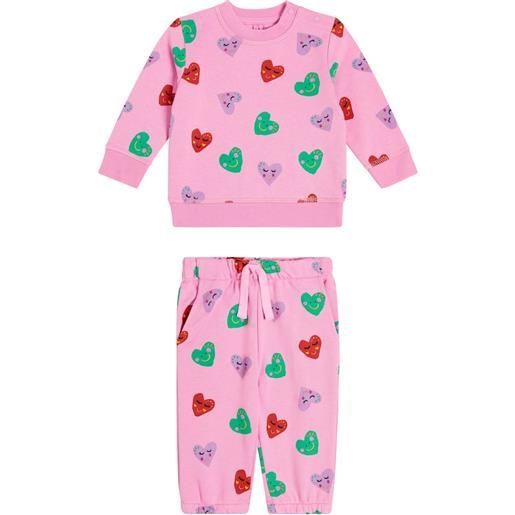 Stella McCartney Kids baby - set di felpa e pantaloni sportivi