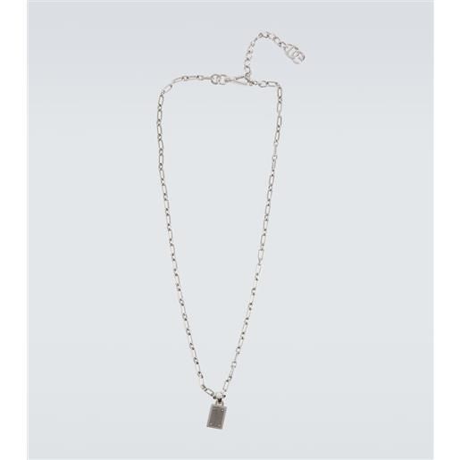 Dolce&Gabbana collana con logo