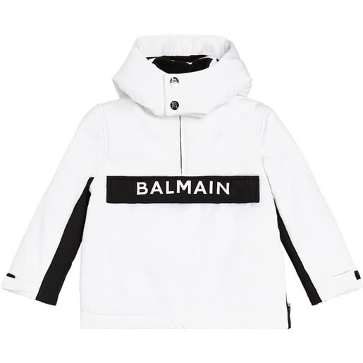 Balmain Kids giacca da sci con logo