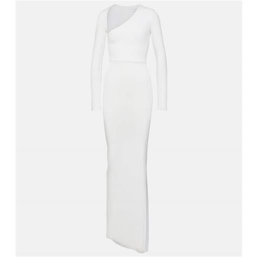 Alex Perry abito lungo asimmetrico in jersey