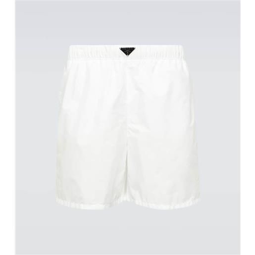 Prada costume da bagno in re-nylon con logo