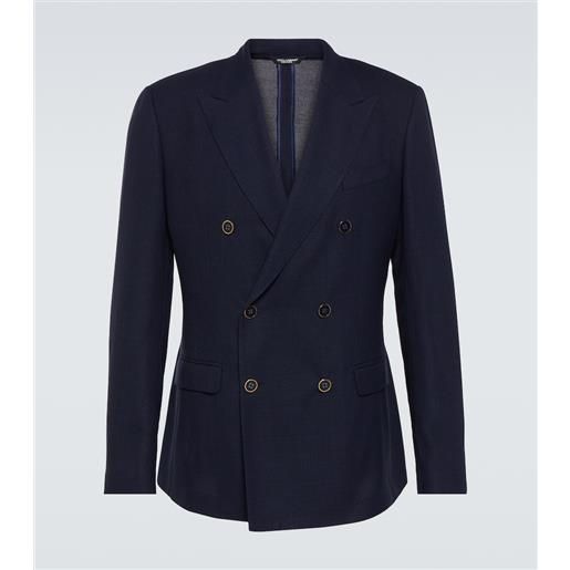 Dolce&Gabbana blazer in lana vergine