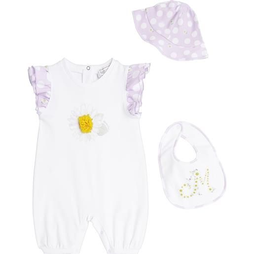 Monnalisa baby - tutina, bavaglino e cappello