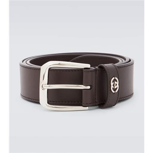 Gucci cintura interlocking g in pelle