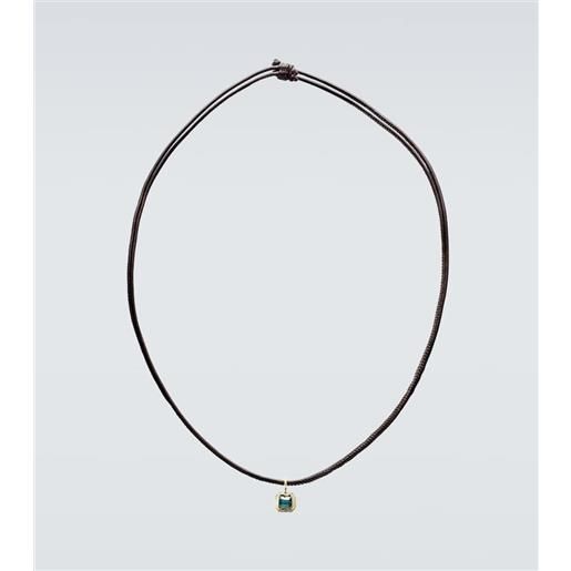 Octavia Elizabeth collana in oro 18kt con tormalina