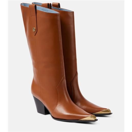 Etro stivaletti texani in pelle