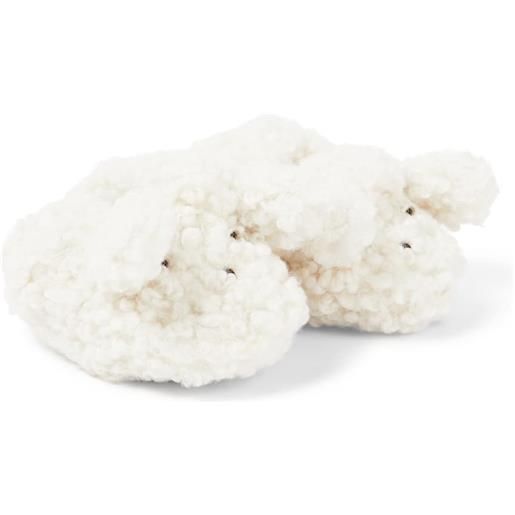 Bonpoint baby - slippers in pelliccia sintetica