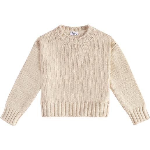 Il Gufo pullover in maglia lamã©