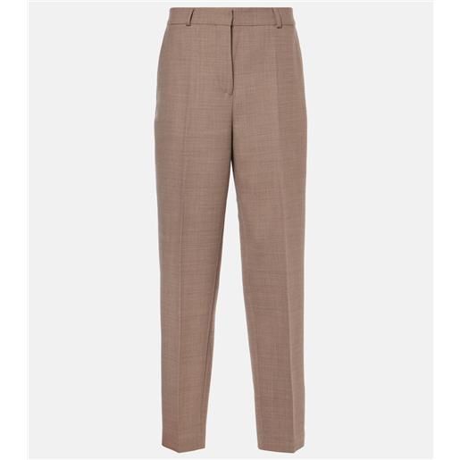 Toteme pantaloni regular a vita bassa