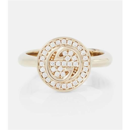 Gucci anello Gucci blondie con cristalli