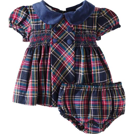 La Coqueta baby - abito e culottes arcadia in misto cotone