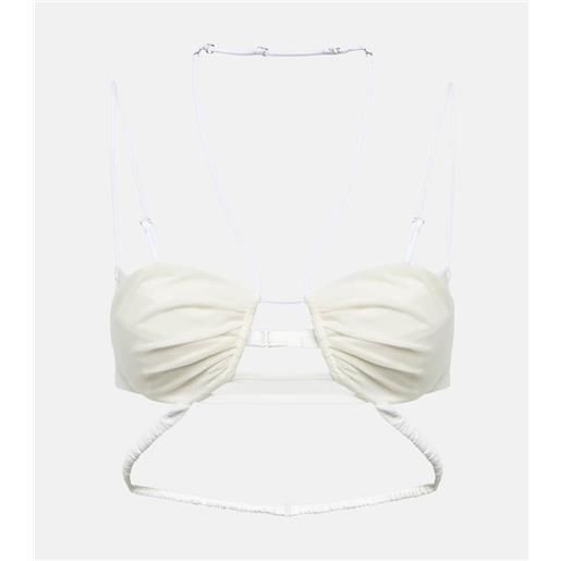 Nensi Dojaka bridal - reggiseno in chiffon