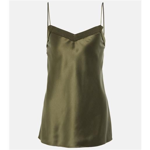 Loro Piana camisole courcy in seta