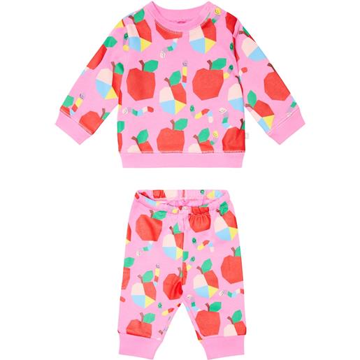 Stella McCartney Kids baby - felpa e pantaloni sportivi in jersey