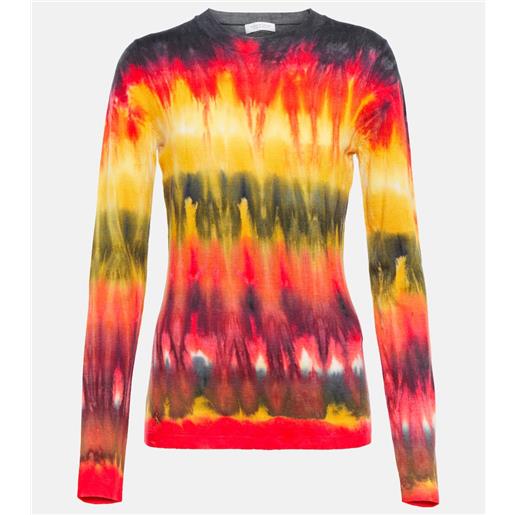 Gabriela Hearst pullover tie-dye miller in cashmere