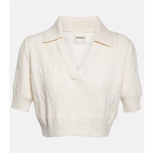 Khaite pullover lylith in misto cashmere