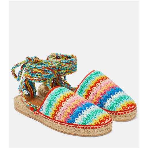 Alanui espadrillas over the rainbow