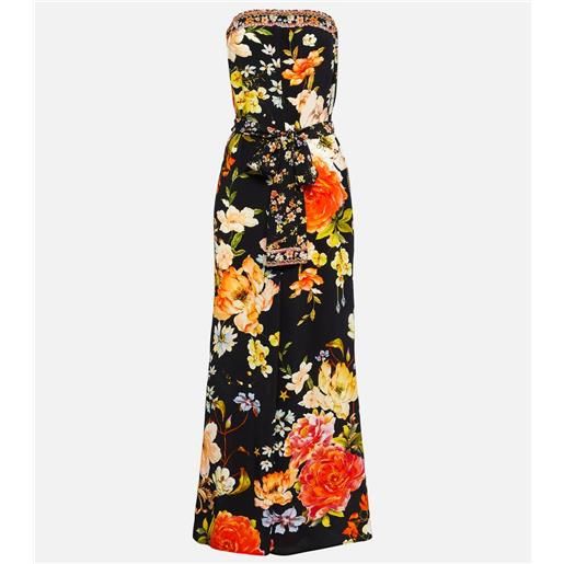 Camilla jumpsuit secret history in seta