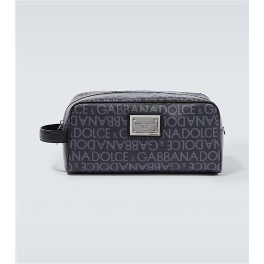 Dolce&Gabbana beauty case in pelle