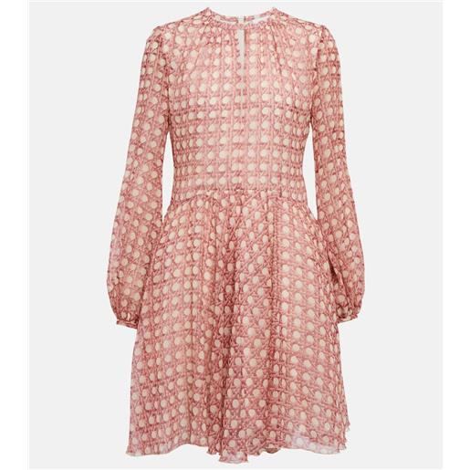 Giambattista Valli miniabito in georgette di seta