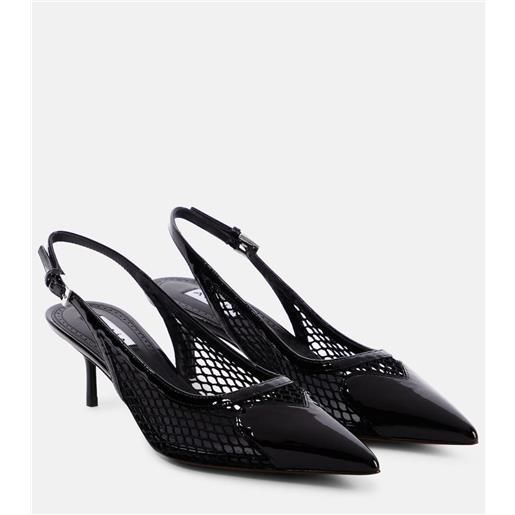 Alaia alaïa pumps slingback in vernice