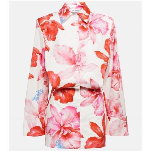 The Attico abito chemisier margot in cotone