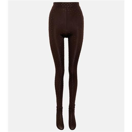 Alex Perry collant rane in jersey con decorazione