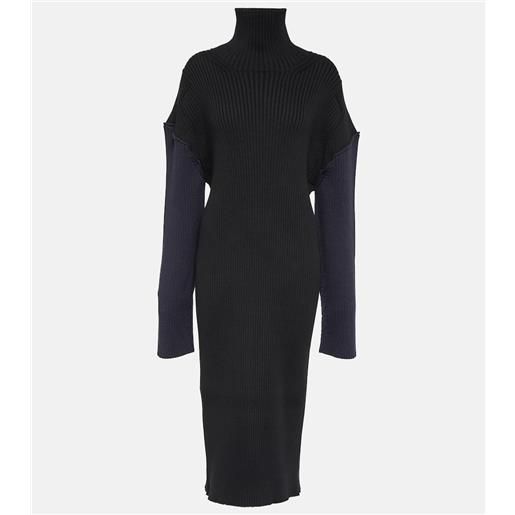 The Row abito dolcevita deela in cotone e cashmere