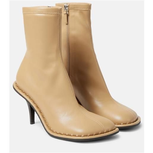 Stella McCartney stivaletti in similpelle con borchie