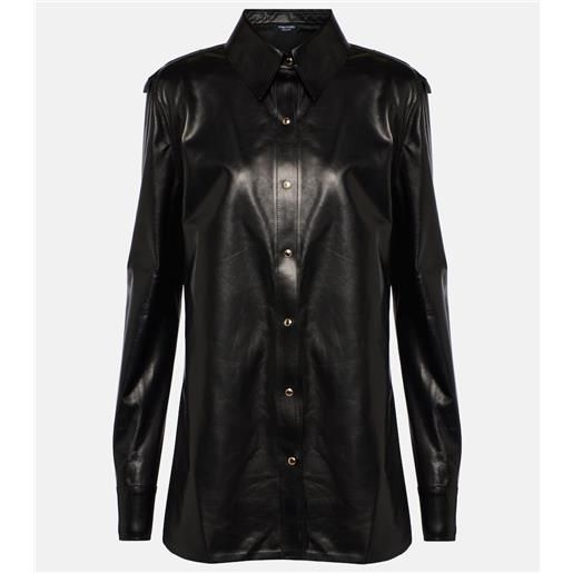 Tom Ford camicia in pelle