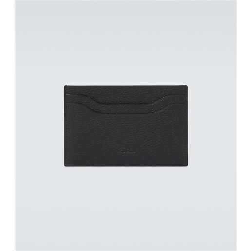 Loro Piana portacarte extra in pelle