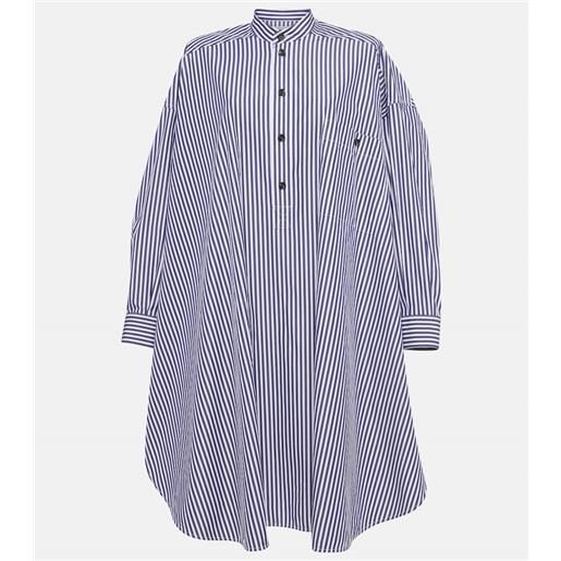 Bottega Veneta abito chemisier in popeline di cotone