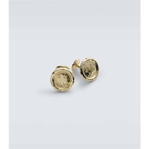 Octavia Elizabeth gemelli button in oro 18kt